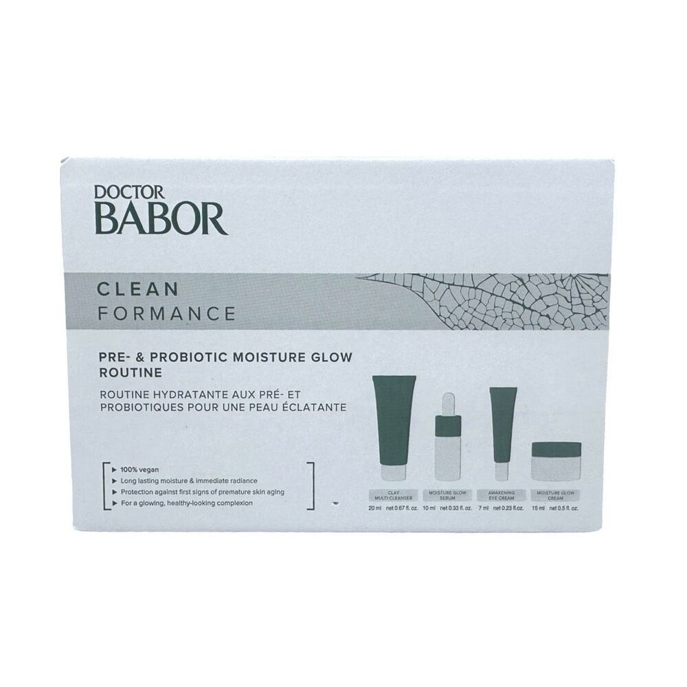 Doctors Babor CleanFormance Pre- & Probiotic Moisture Glow Routine - Picture 2 of 3